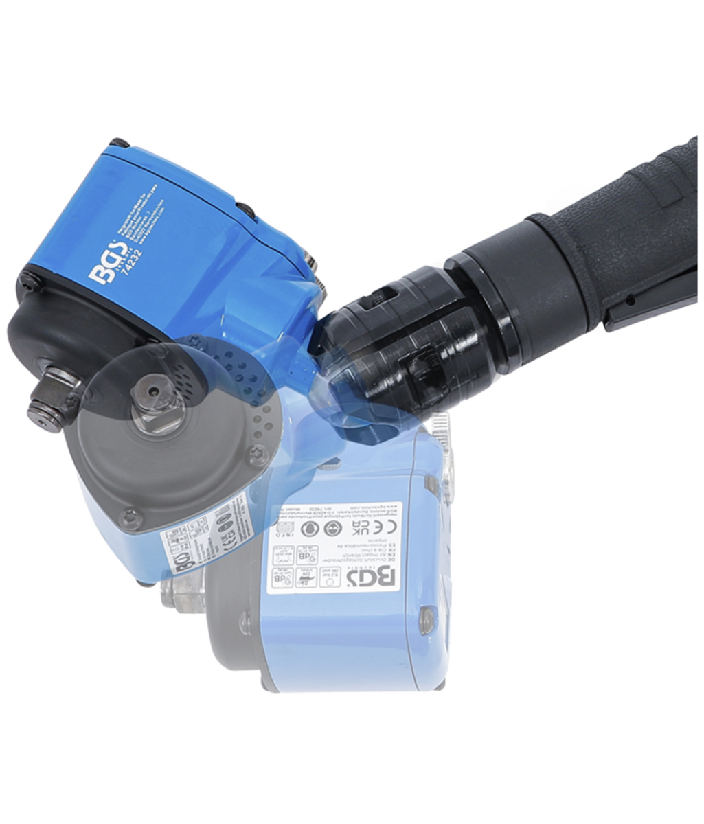 Surubelnita cu impact pneumatica 1/2" 650Nm + set chei tubulare 1/2" 13-24mm 10piese BGS Technic 74348 Surubelnita cu impact pneumatica 1/2" 650Nm + set chei tubulare 1/2" 13-24mm 10piese BGS Technic 74348