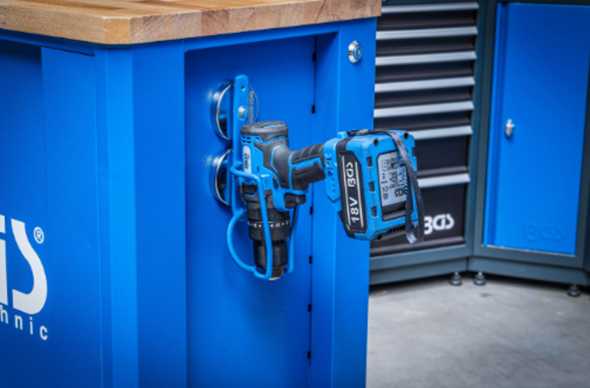 Suport magnetic pentru pistol pneumatic sau masina de insurabat pe acumulatorii BGS Technic 74674 Suport magnetic pentru pistol pneumatic sau masina de insurabat pe acumulatorii BGS Technic 74674