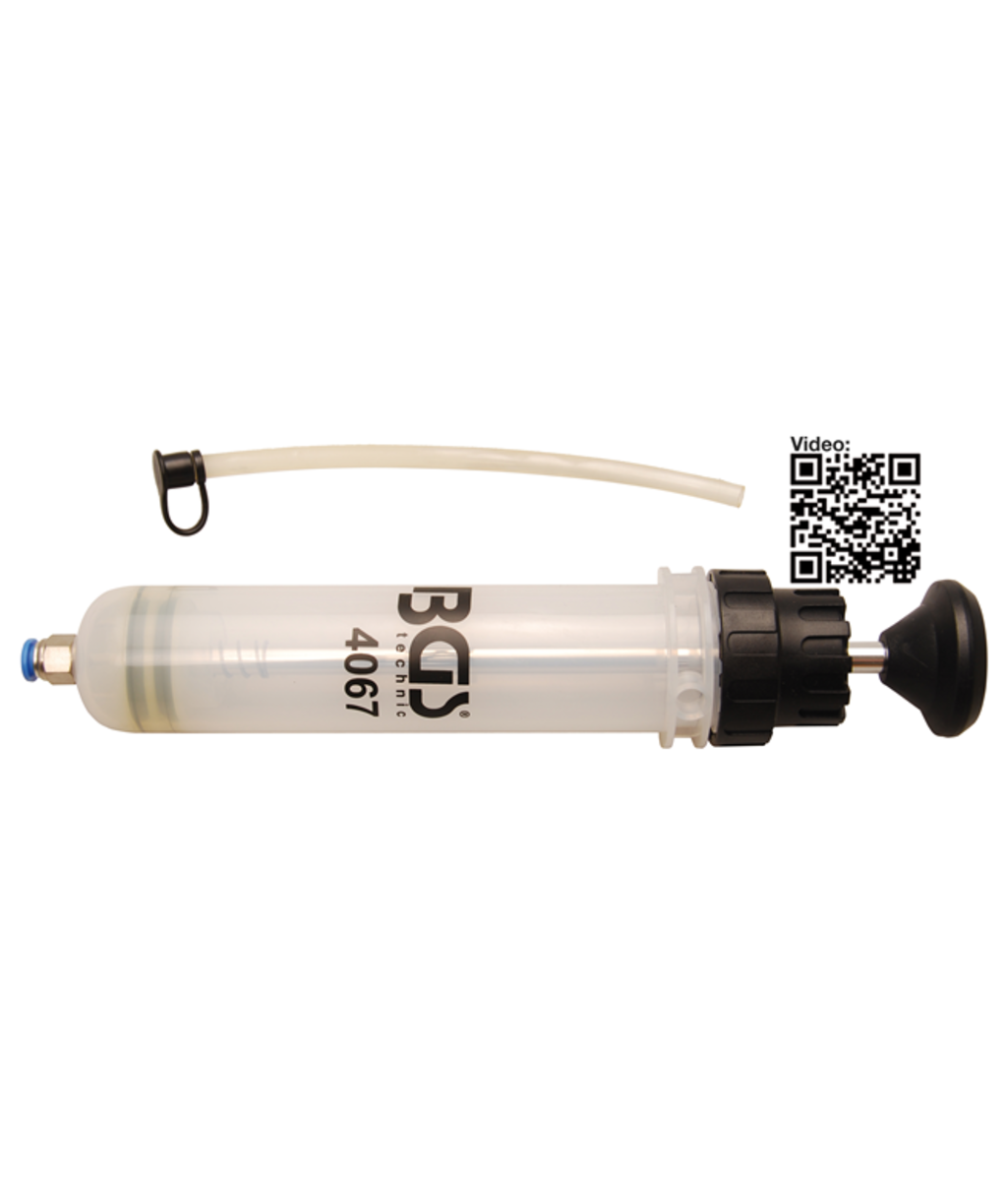 Pompa manuala de transfer ulei/antigel/lichid frana 200ml BGS Technic 4067