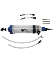 Pompa manuala de transfer ulei/lichide 1500ml cu adaptoare BGS Technic 9782