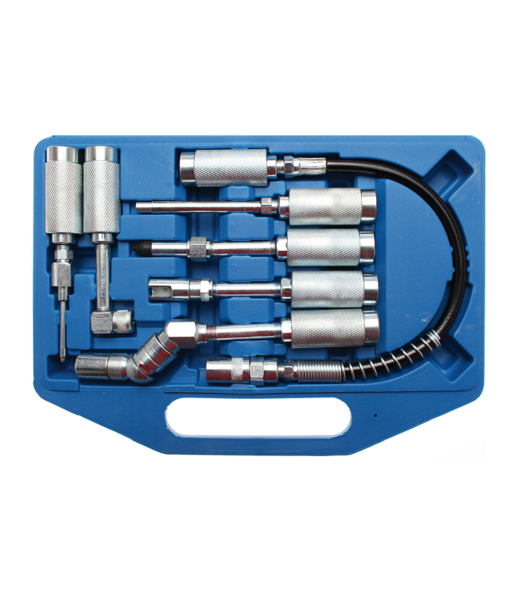 Trusa speciala cu capuri pentru pompa/pistol de gresare 3142 BGS Technic