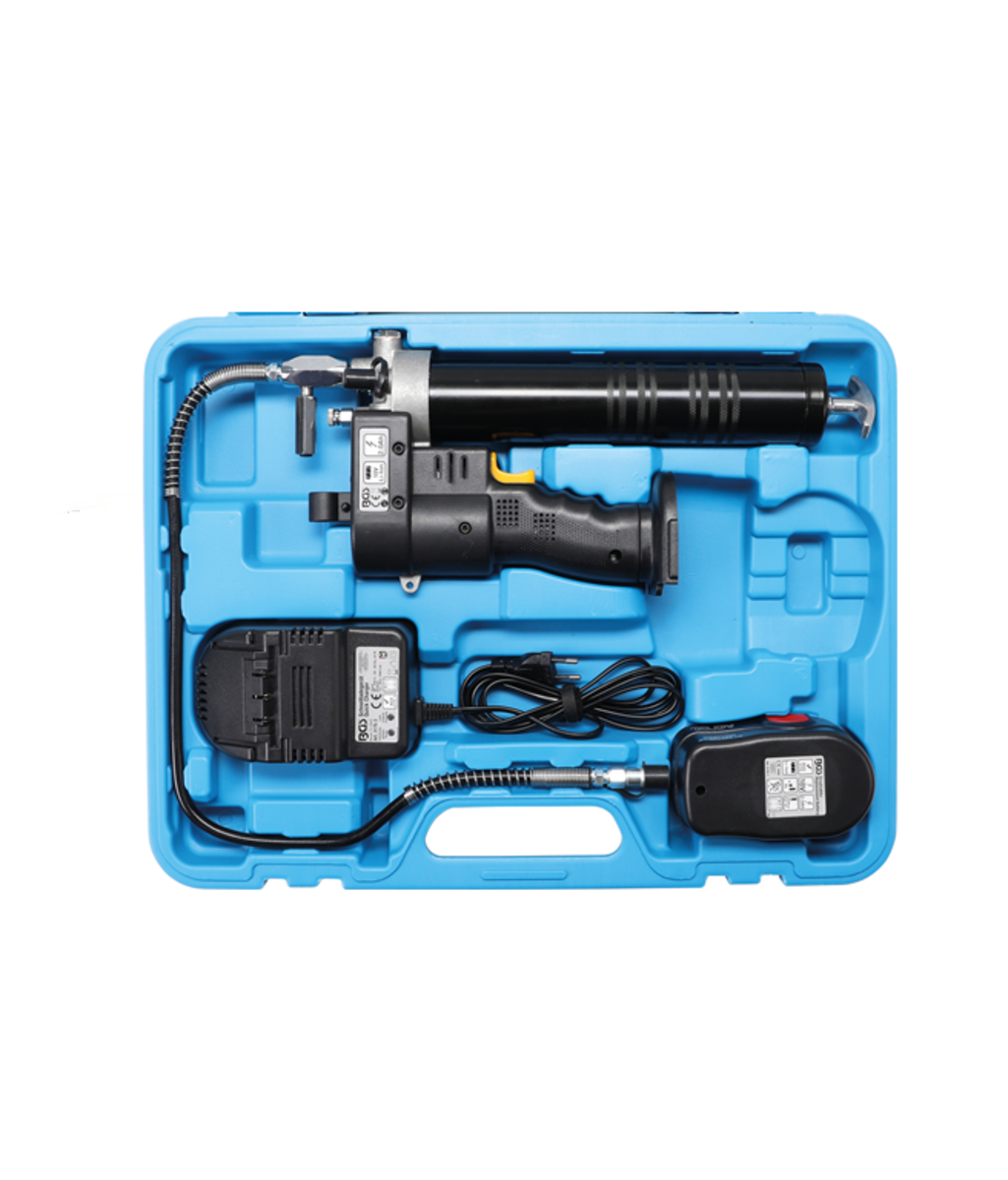 Pistol de gresare vaselina electric 400 ccm 18V - 2.0Ah 3175 BGS Technic Pistol de gresare vaselina electric 400 ccm 18V - 2.0Ah 3175 BGS Technic