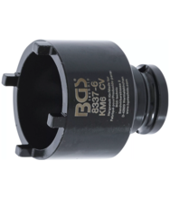 Cheie tubulara speciala cu 4 pini pentru piulite canelate KM6 BGS Technic 8337-6 Cheie tubulara speciala cu 4 pini pentru piulite canelate KM6 BGS Technic 8337-6