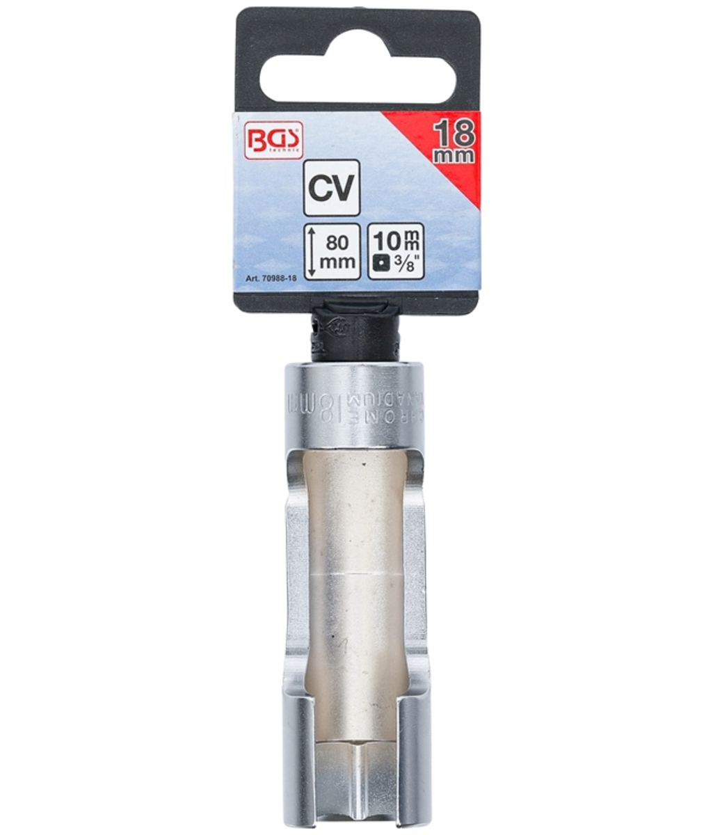 Cap cheie tubulara speciala cu fanta 3/8" 18mm BGS Technic 70988-18 Cap cheie tubulara speciala cu fanta 3/8" 18mm BGS Technic 70988-18