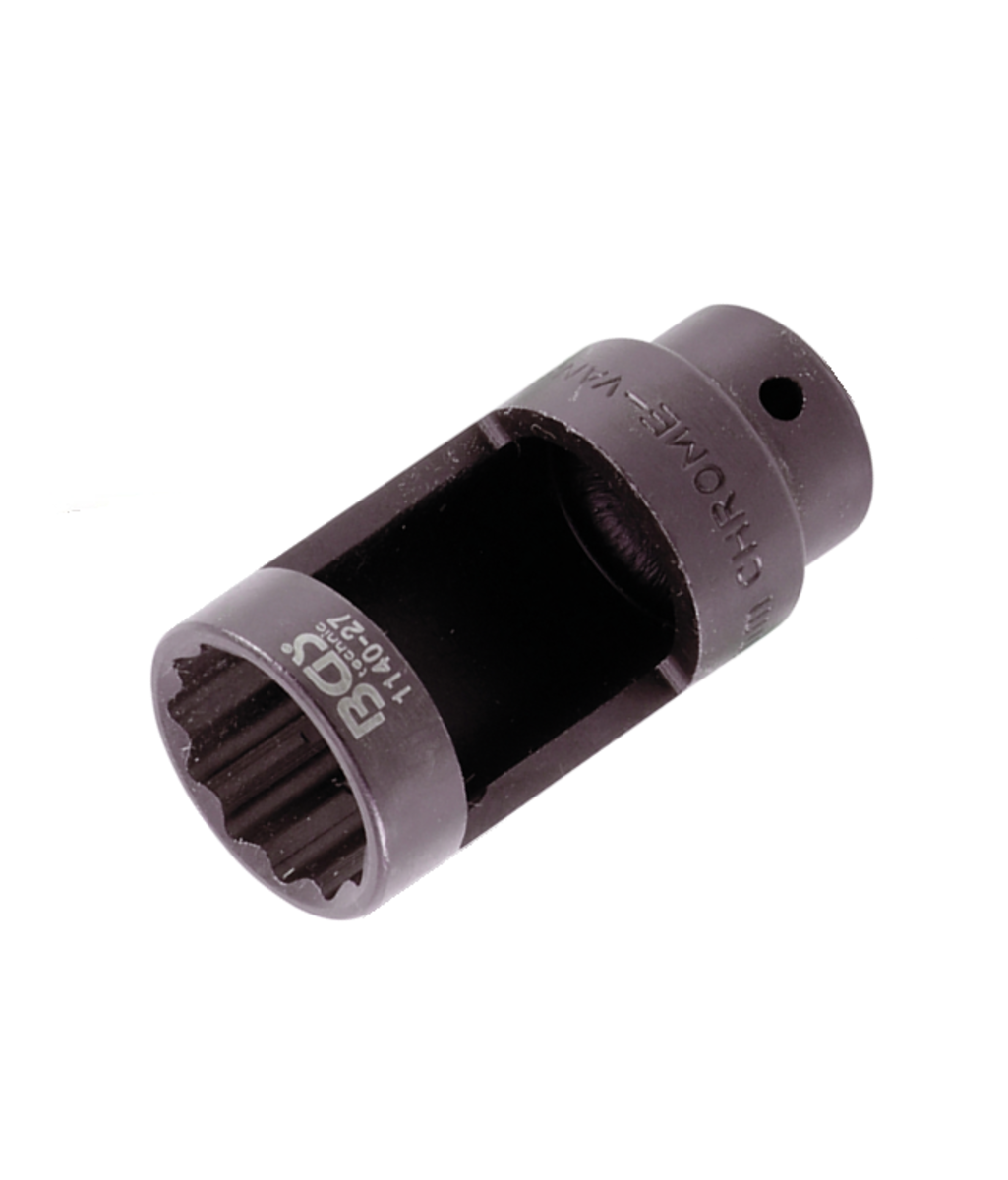 Cheie tubulara decupata pentru Sonda Lambda 1/2" - 27mm - 28mm fanta