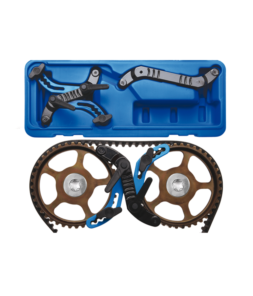 Trusa cu dispozitiv universal pentru blocat axa cu came