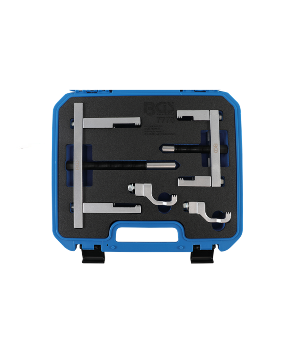 Trusa cu prese pentru fulii de curele cu diamentru max 200mm