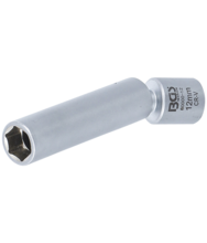 Cheie tubulara pentru bujii articulata 3/8" 12mm in 6 colturi BGS Technic 80000-12 Cheie tubulara pentru bujii articulata 3/8" 12mm in 6 colturi BGS Technic 80000-12