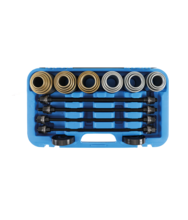 Trusa cu presa pentru demontat/montat rulmenti si bucsi Trusa cu presa pentru demontat/montat rulmenti si bucsi