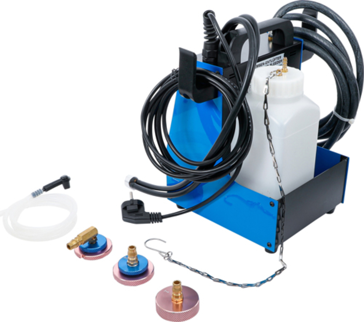 Aparat pentru inlocuit / aerisit circuit de frana BGS Technic 70909 Aparat pentru inlocuit / aerisit circuit de frana BGS Technic 70909