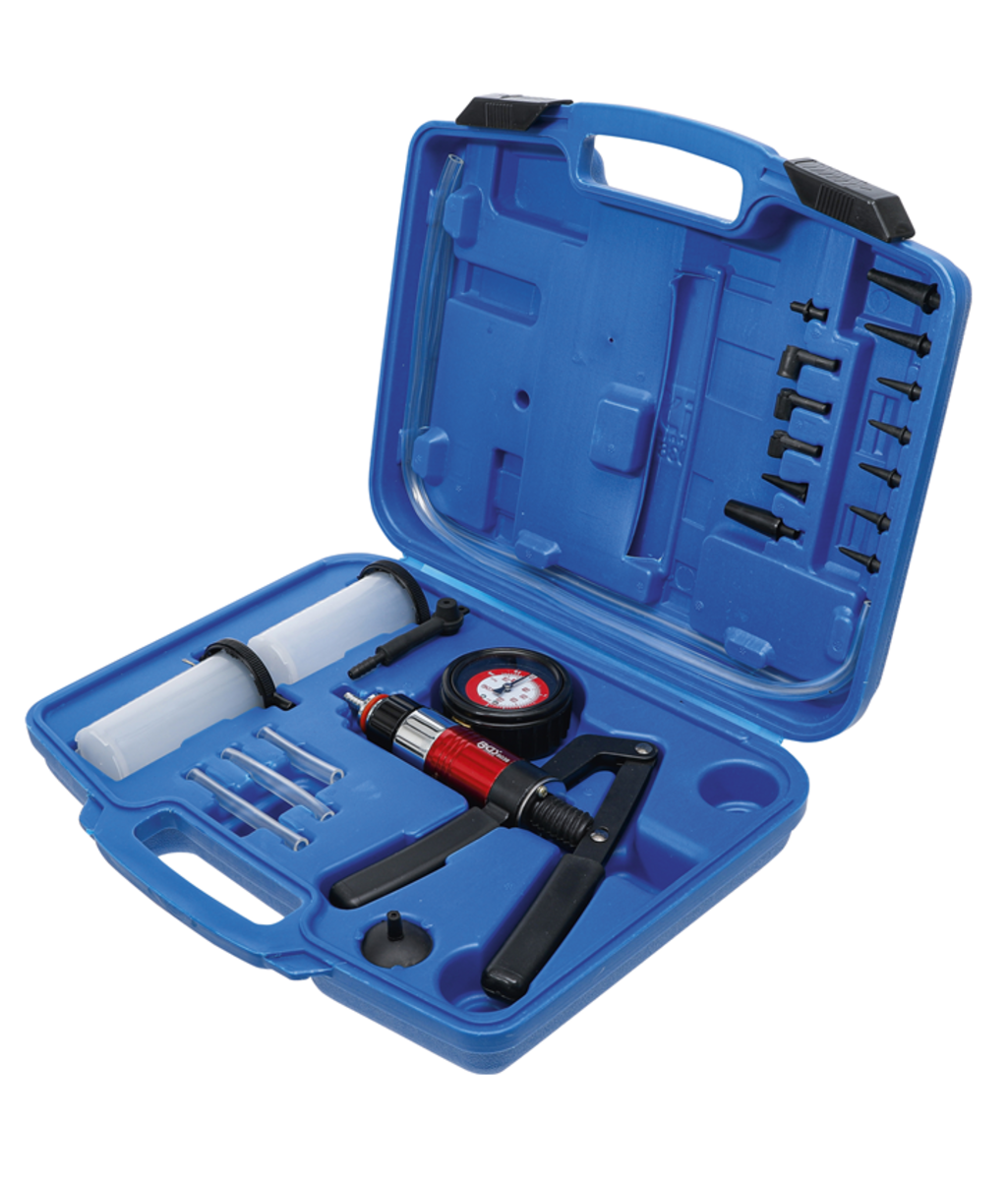 Trusa pentru verificare vacuum max. 0.7 bari presiune max. 3 bari BGS Technic 8038 Trusa pentru verificare vacuum max. 0.7 bari presiune max. 3 bari BGS Technic 8038