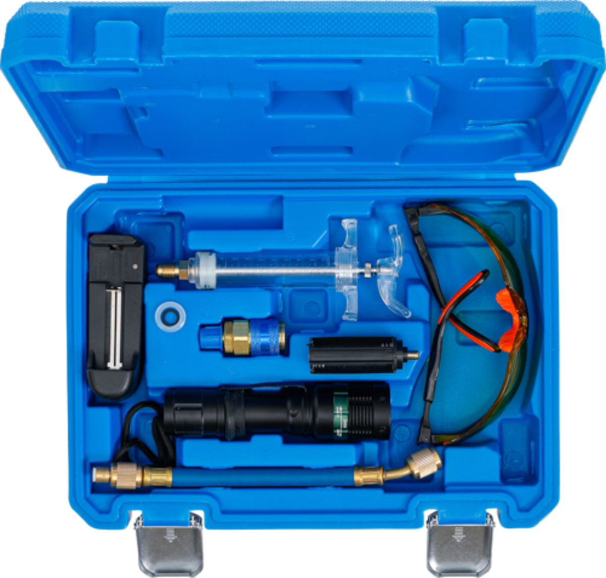 Kit pentru localizarea scurgerilor in sistemele de aer conditionat BGS Technic 3710