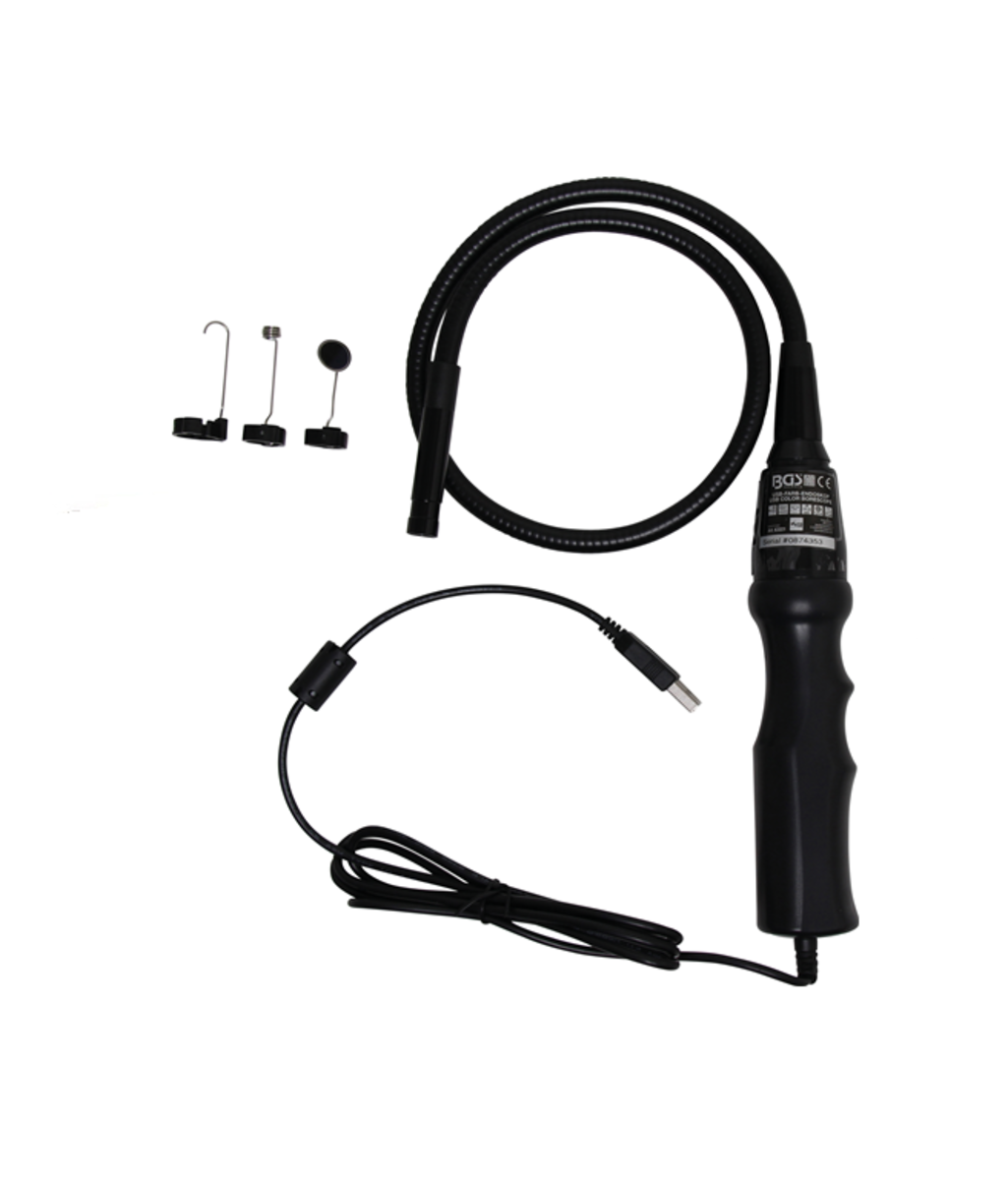 Camera de inspectie color cu lumina LED BGS Technic 63221