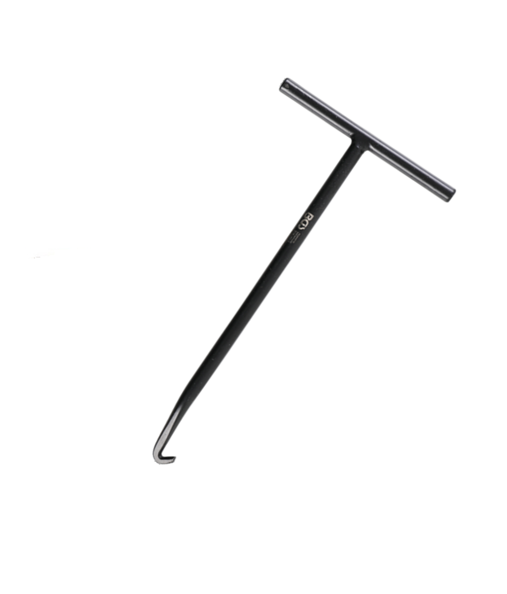 Carlig cu maner in forma T pentru montat/demontat arcuri de frana