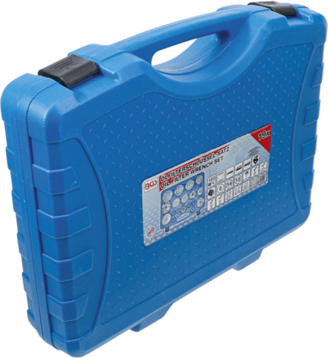 Trusa de chei pentru filtre de ulei 19 piese BGS Technic 6786 Trusa de chei pentru filtre de ulei 19 piese BGS Technic 6786