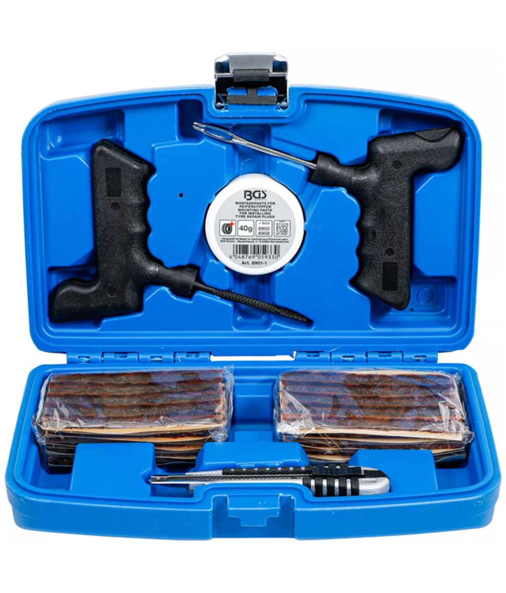 Trusa reparatie pneuri 54 piese BGS Technic 8911