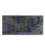 Set adaptoare pentru schimb ulei la cutia de viteze BGS Technic Set adaptoare pentru schimb ulei la cutia de viteze BGS Technic