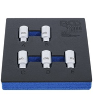 Set chei antifurt pentru Tesla 5 piese BGS Technic 74388 Set chei antifurt pentru Tesla 5 piese BGS Technic 74388