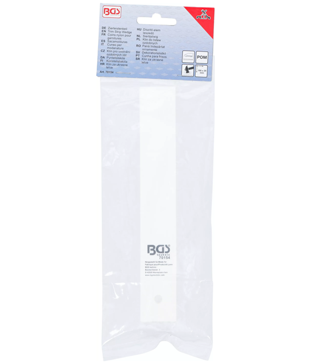 Pana pentru indepartat ornamente 190x29mm BGS Technic 70154 Pana pentru indepartat ornamente 190x29mm BGS Technic 70154