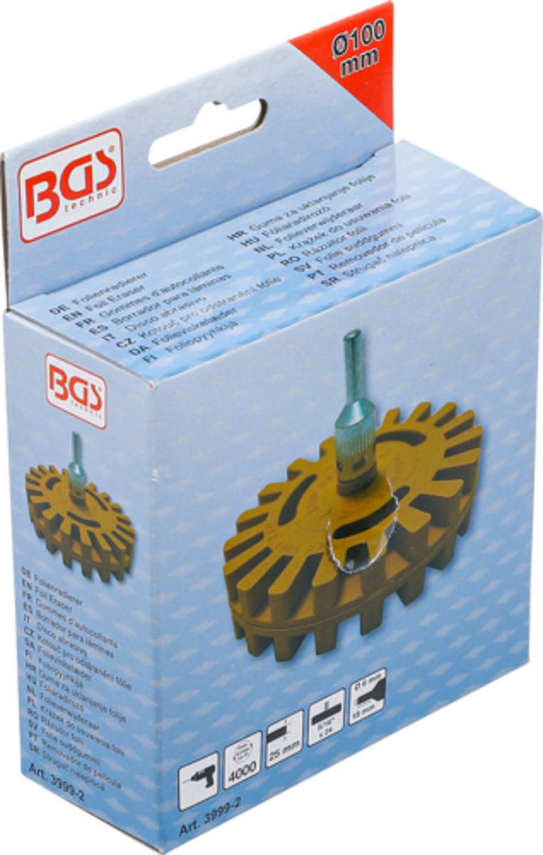 Razuitor pentru curatat adezivi de bandou cu lamele 100mm BGS Technic 3999-2 Razuitor pentru curatat adezivi de bandou cu lamele 100mm BGS Technic 3999-2