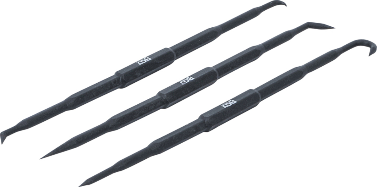 Set instrumente speciale pentru montare / demontare inele O-ring 3 piese BGS Technic 6763 Set instrumente speciale pentru montare / demontare inele O-ring 3 piese BGS Technic 6763