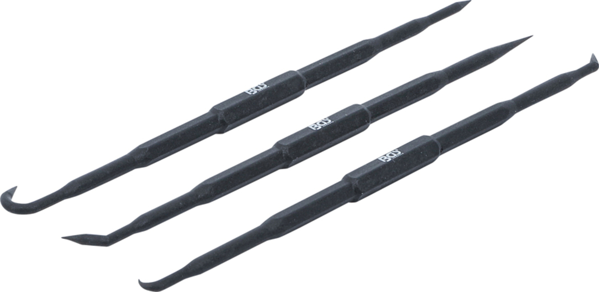 Set instrumente speciale pentru montare / demontare inele O-ring 3 piese BGS Technic 6763 Set instrumente speciale pentru montare / demontare inele O-ring 3 piese BGS Technic 6763