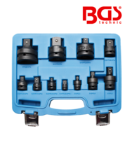 Set adaptoare de impact cu articulatii 6,3mm 1/4"-25mm 1" BGS 25140 