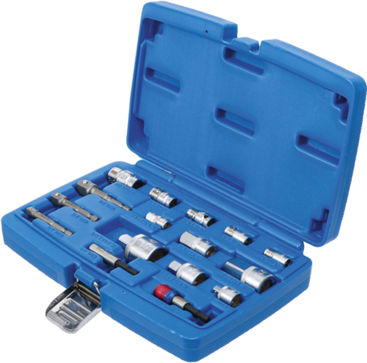 Set adaptoare pentru biti si chei tubulare 16 piese BGS Technic 6779