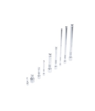 Set prelungitoare articulate 1/4"-3/8"-1/2" 9 piese BGS Technic 2253 Set prelungitoare articulate 1/4"-3/8"-1/2" 9 piese BGS Technic 2253