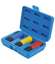 Set chei de impact cu protectie 1/2" 17-19-21mm 3 piese BGS Technic 7500 Set chei de impact cu protectie 1/2" 17-19-21mm 3 piese BGS Technic 7500