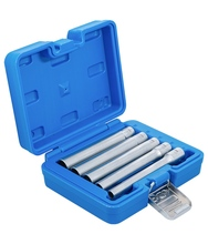 Set chei tubulare hexagonale extra lungi 3/8" 8-14mm 5 piese BGS Technic 9863 Set chei tubulare hexagonale extra lungi 3/8" 8-14mm 5 piese BGS Technic 9863