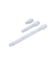 Set prelungitoare articulate 1/2" 50-125-250mm 3 piese BGS Technic 2240 Set prelungitoare articulate 1/2" 50-125-250mm 3 piese BGS Technic 2240