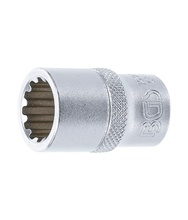 Tubulara "Gear Lock" scurta 12 colturi 1/2"-15mm  BGS Technic 10215 Tubulara "Gear Lock" scurta 12 colturi 1/2"-15mm  BGS Technic 10215