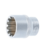 Tubulara "Gear Lock" scurta 12 colturi 1/2"-24mm  BGS Technic 10224 Tubulara "Gear Lock" scurta 12 colturi 1/2"-24mm  BGS Technic 10224