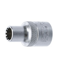 Tubulara "Gear Lock" scurta 12 colturi 1/2"-8mm  BGS Technic 10208 Tubulara "Gear Lock" scurta 12 colturi 1/2"-8mm  BGS Technic 10208