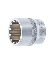 Tubulara "Gear Lock" scurta 3/8"-19mm BGS Technic 10319 Tubulara "Gear Lock" scurta 3/8"-19mm BGS Technic 10319