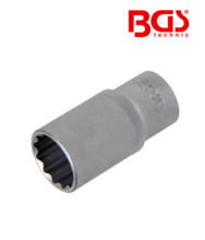 Tubulara lunga din Crom-Vanadium lunga 1/2" in 12 colturi - 28mm BGS Technic 10689 Tubulara lunga din Crom-Vanadium lunga 1/2" in 12 colturi - 28mm BGS Technic 10689