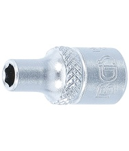 Tubulara Pro Torque scurta 6 colturi  1/4"-1/4" BGS Technic 10653  Tubulara Pro Torque scurta 6 colturi  1/4"-1/4" BGS Technic 10653