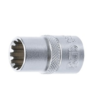 Tubulara "Gear Lock" scurta 12 colturi 1/2"-14mm  BGS Technic 10214