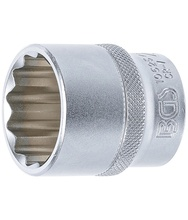 Tubulara scurta in 12 colturi 1/2" - 30mm BGS Technic