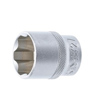 Tubulara "Super Lock" scurta 6 colturi 1/2"-27mm  BGS Technic 2427