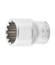 Tubulara Pro Torque "Gear Lock" scurta 1/4"-12mm BGS Technic 10112