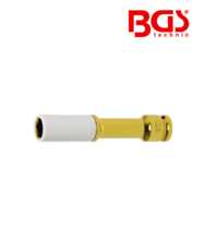 Tubulara de impact 19mm cu protectie pentru roti 12.5mm - 1/2" lungime 150mm BGS Technic 7102