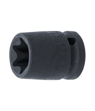 Tubulara de impact scurta 6 colturi 1/2"-E24  BGS Technic 9779-24 Tubulara de impact scurta 6 colturi 1/2"-E24  BGS Technic 9779-24