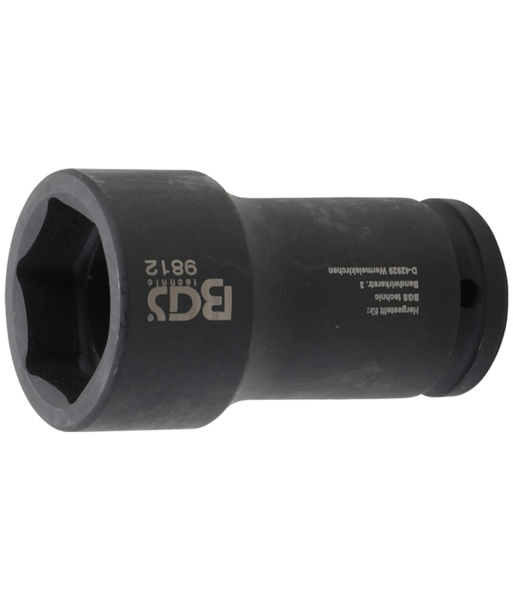 Tubulara de impact lunga 6 colturi 3/4"-38mm BGS Technic 9812 Tubulara de impact lunga 6 colturi 3/4"-38mm BGS Technic 9812