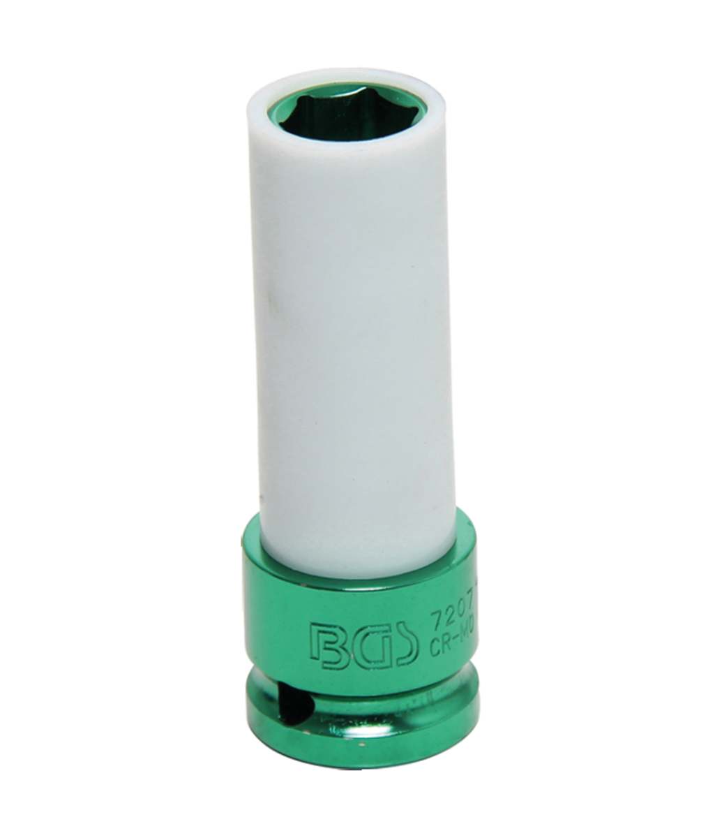 Tubulara de impact 15mm cu protectie pentru jante din aliaj 1/2" BGS Technic 7207 Tubulara de impact 15mm cu protectie pentru jante din aliaj 1/2" BGS Technic 7207