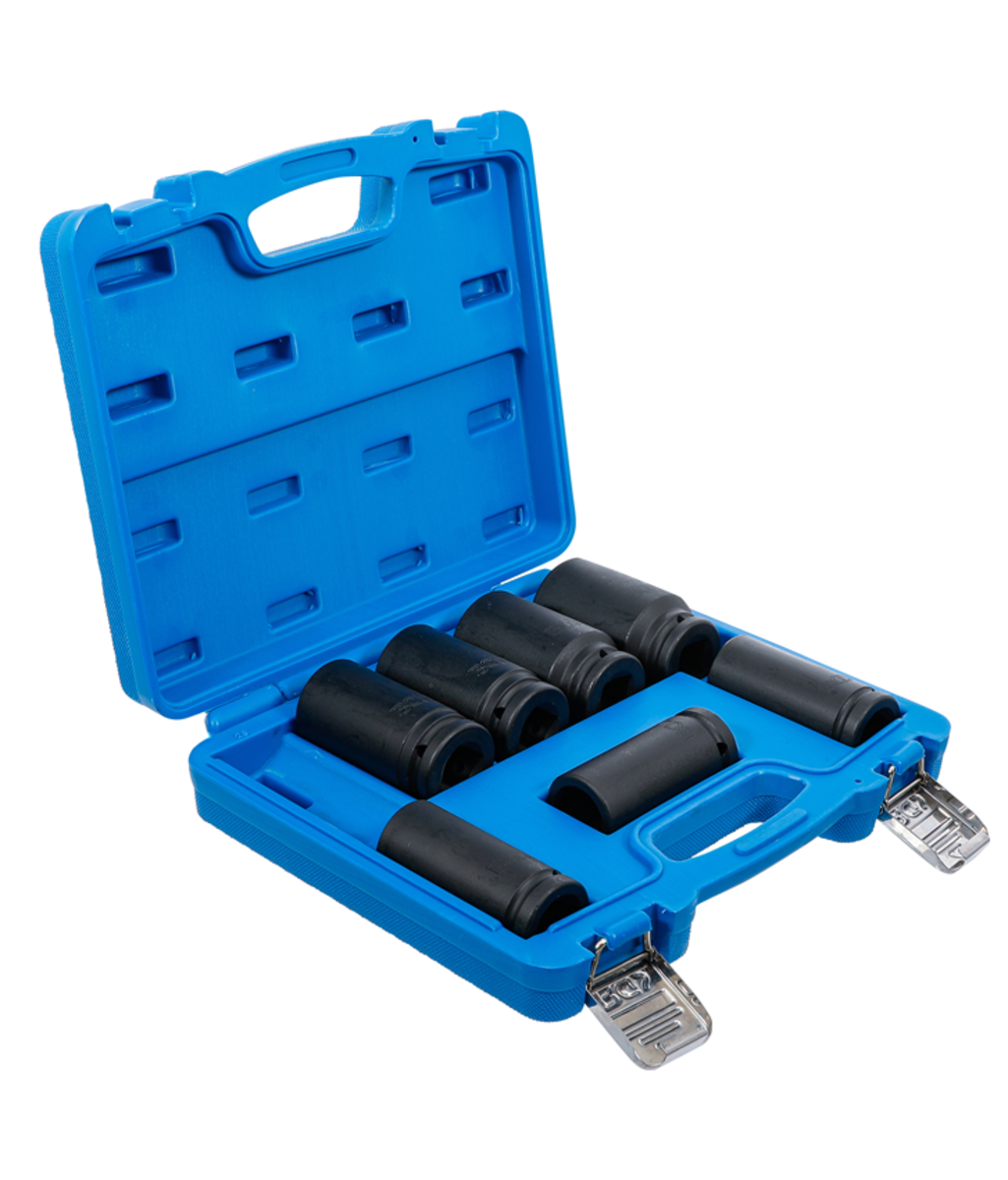 Set chei tubulare de impact extra lungi 20 mm - 3/4" - 22-38 mm - 8 piese BGS Technic 5241 Set chei tubulare de impact extra lungi 20 mm - 3/4" - 22-38 mm - 8 piese BGS Technic 5241