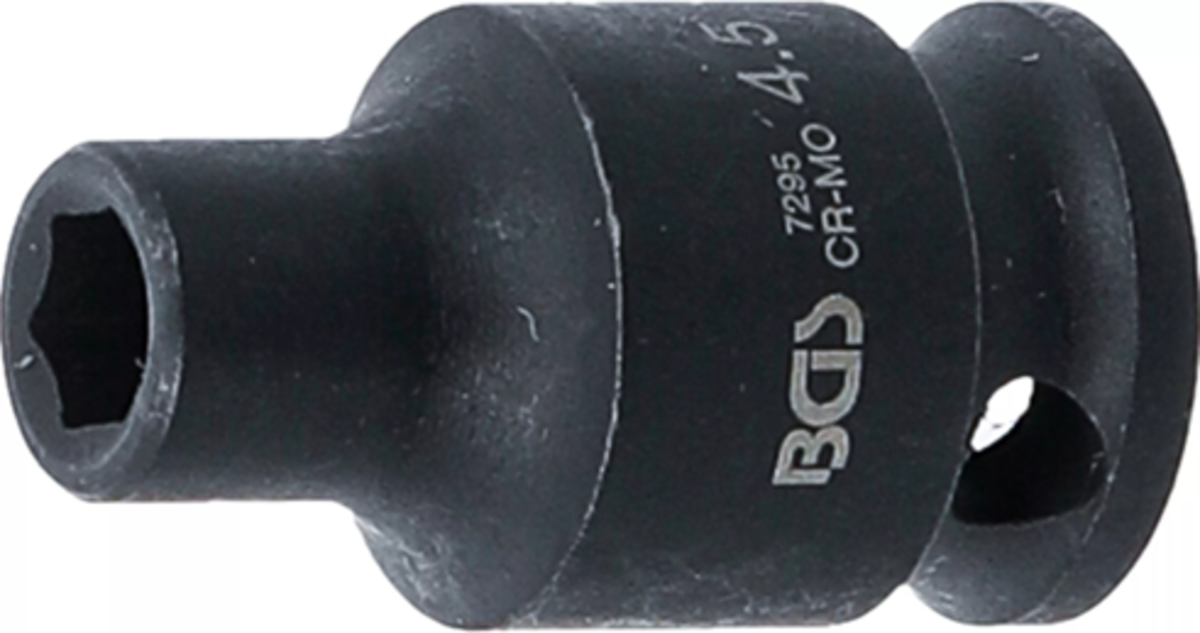 Tubulara de impact scurta 1/4" - 4,5mm in 6 colturi BGS 7295