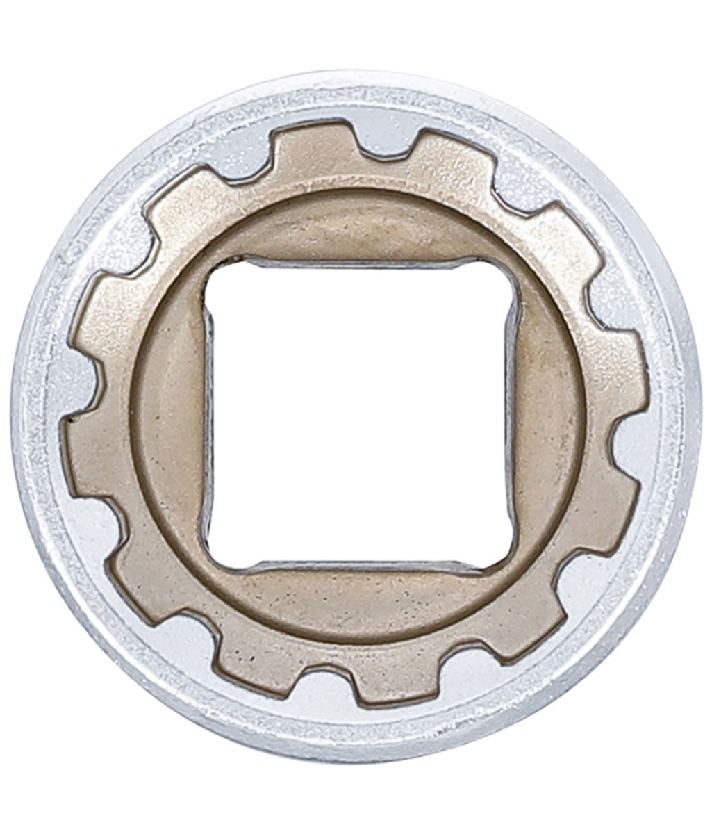 Tubulara "Gear Lock" scurta 12 colturi 1/2"-22mm BGS Technic 10222 Tubulara "Gear Lock" scurta 12 colturi 1/2"-22mm BGS Technic 10222