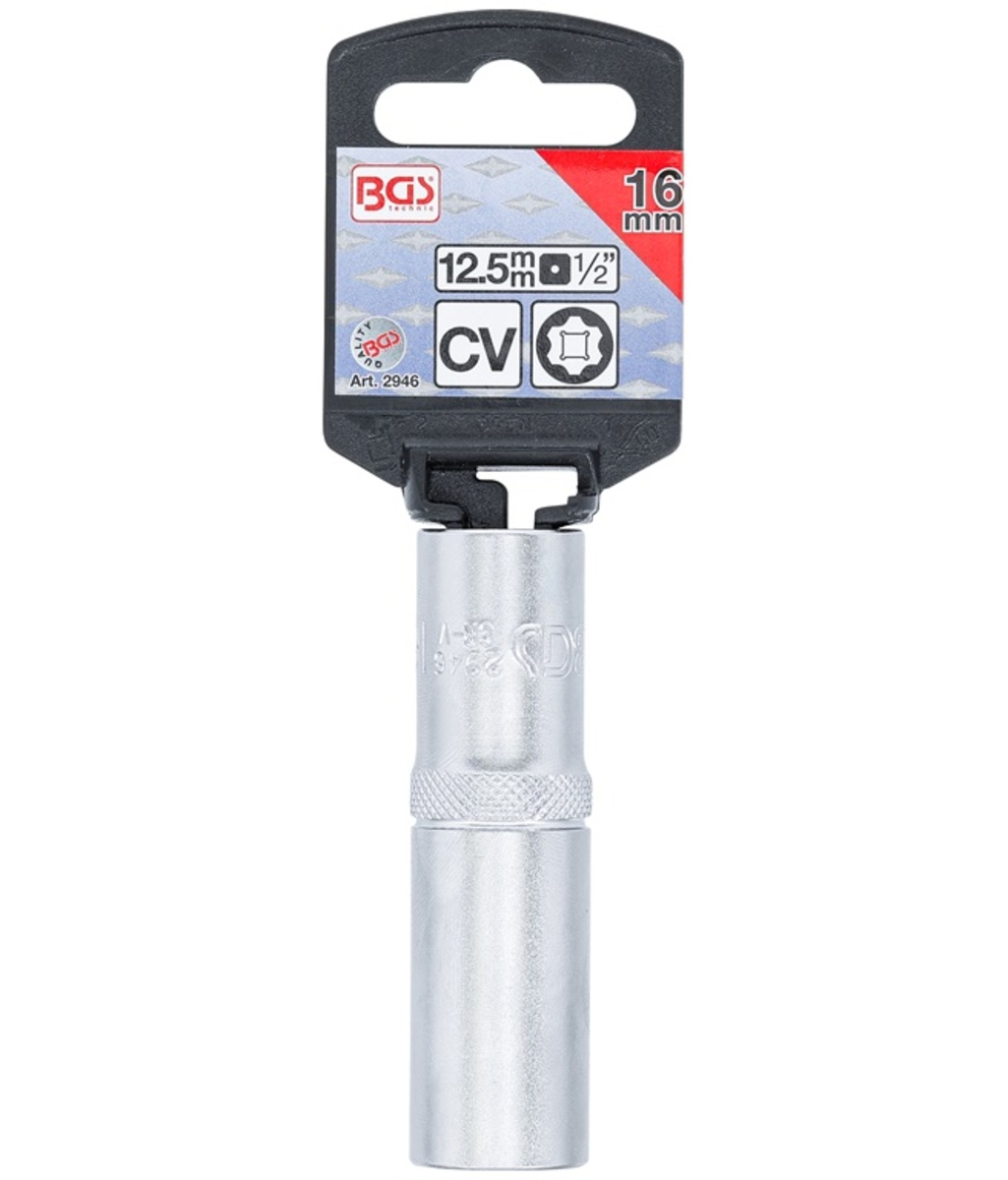 Tubulara "Super Lock" lunga 6 colturi 1/2"-16mm  BGS Technic 2946 Tubulara "Super Lock" lunga 6 colturi 1/2"-16mm  BGS Technic 2946